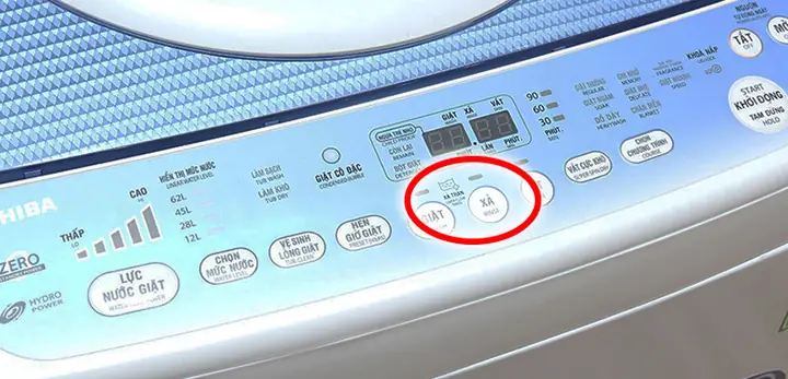 Chế Độ Xả Của Máy Giặt