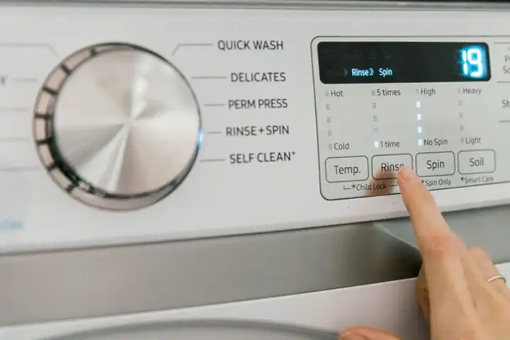 Chế Độ Xả Của Máy Giặt