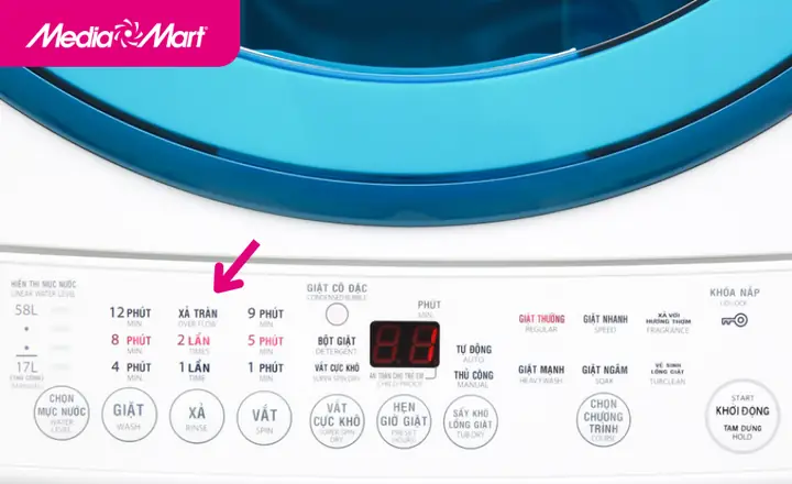 Chế Độ Xả Của Máy Giặt