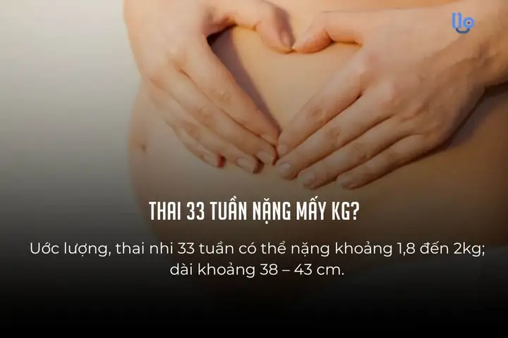 Chỉ Số Thai Nhi 33 Tuần 4 Ngày