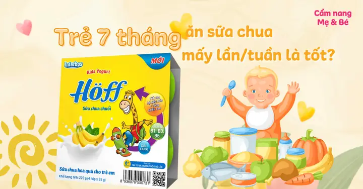Cho Bé Ăn Sữa Chua Tuần Mấy Lần Cho Bé Ăn Sữa Chua Tuần Mấy Lần
