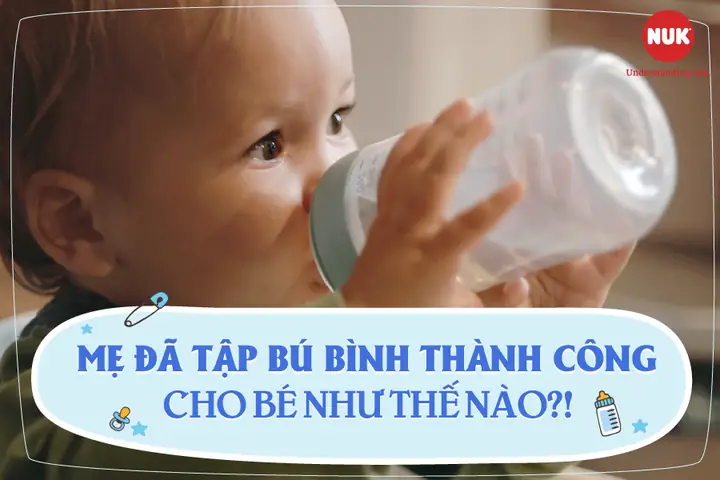 Cho Be Nhịn Đói Để Tập Bú Bình