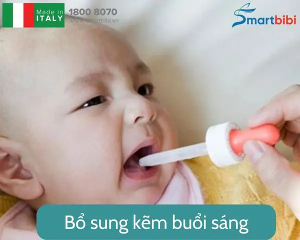 Cho Bé Uống Kẽm Vào Lúc Nào