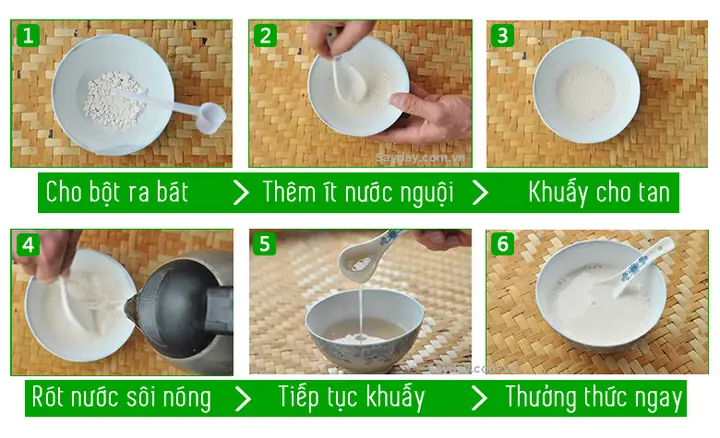 Cho Con Bú Có Được Uống Bột Sắn Dây