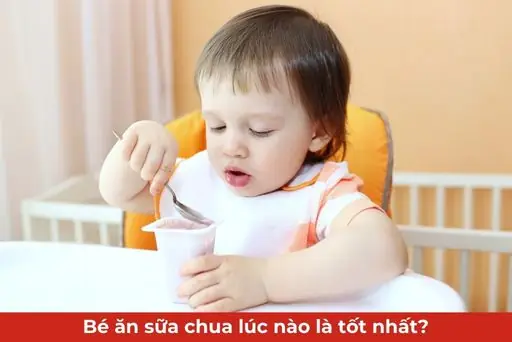 Cho Trẻ Ăn Sữa Chua Lúc Nào Tốt