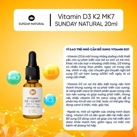 Cho Trẻ Uống Vitamin D Vào Buổi Chiều Được Không