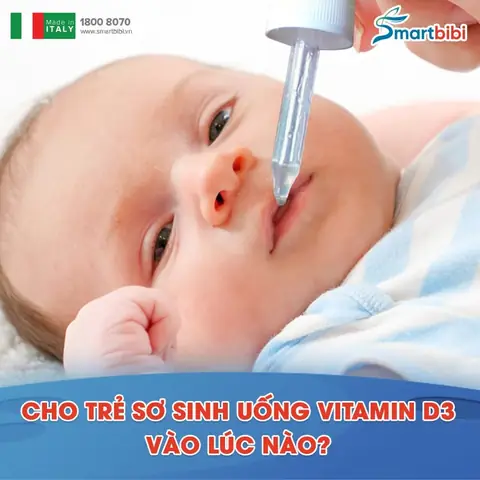 Cho Trẻ Uống Vitamin D Vào Buổi Chiều Được Không