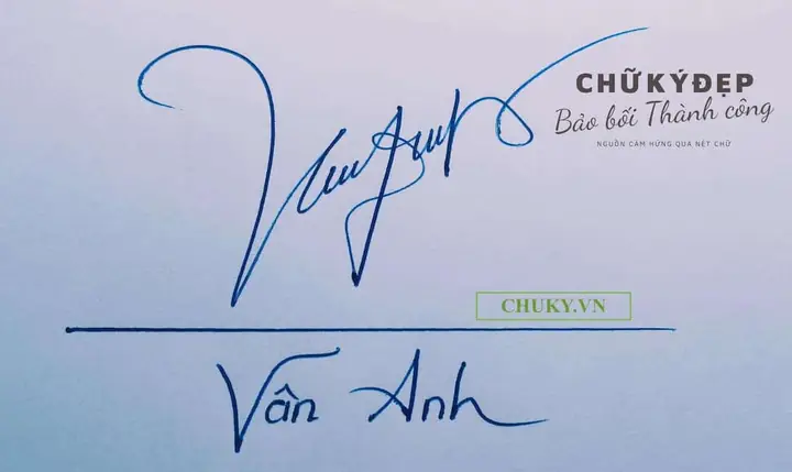 Chữ Ký Đẹp Cho Tên Vân Anh Chữ Ký Đẹp Cho Tên Vân Anh
