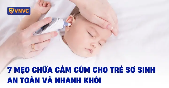 Chữa Ho Cảm Cúm Cho Trẻ Sơ Sinh