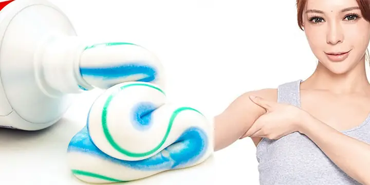 Chữa Hôi Nách Bằng Kem Đánh Răng