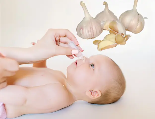 Chữa Ngạt Mũi Cho Trẻ Sơ Sinh Bằng Tỏi