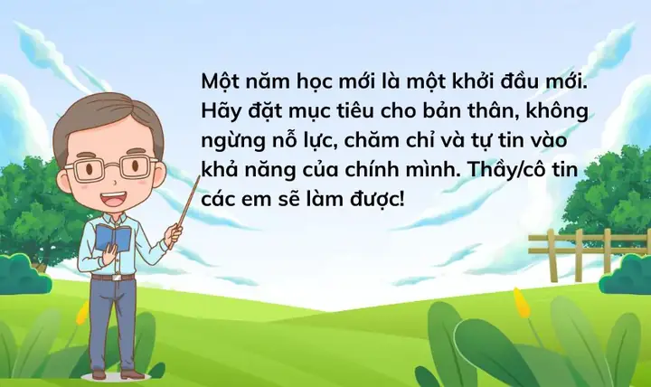 Chúc Các Em Một Năm Học Mới