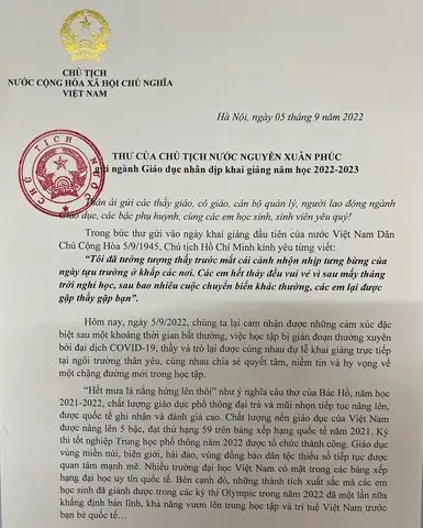 Chúc Các Em Một Năm Học Mới
