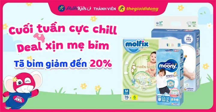 Chương Trình Khuyến Mãi Của Bỉm Moony