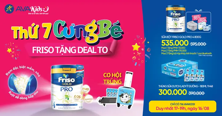 Chương Trình Khuyến Mãi Của Friso
