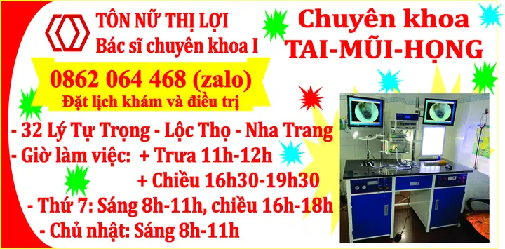 Chuyên Khoa Tai Mũi Họng Nha Trang