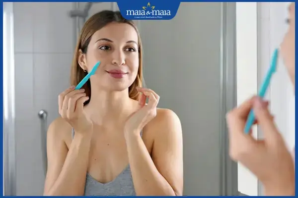 Có Bầu Cạo Lông Mặt Được Không
