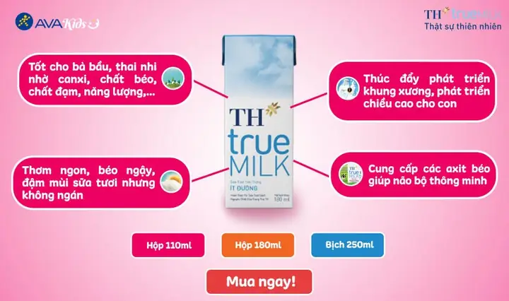 Có Bầu Uống Sữa Tươi Không Đường Tốt Không