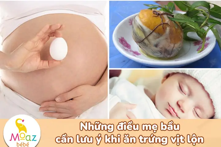 Có Nên Ăn Trứng Vịt Lộn Khi Mang Thai
