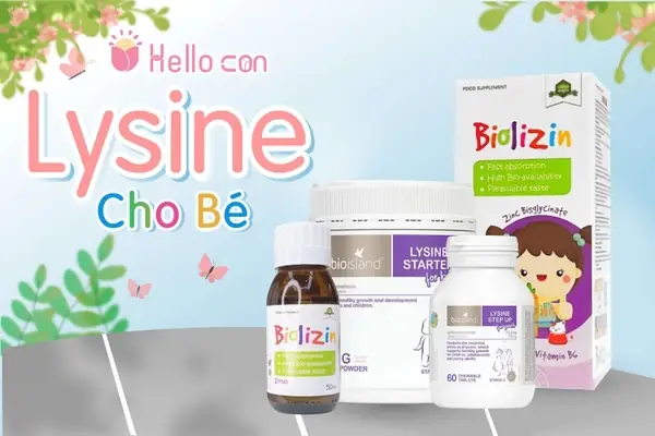 Có Nên Bổ Sung Lysine Cho Bé