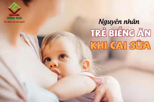 Có Nên Cai Sữa Khi Trẻ Biếng Ăn