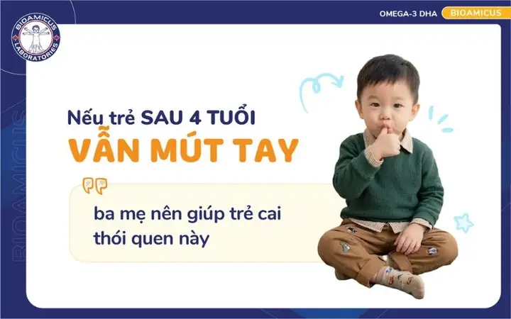 Có Nên Cho Trẻ Mút Tay