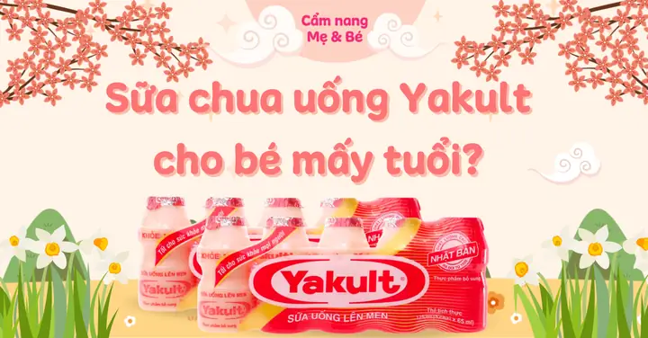 Có Nên Cho Trẻ Uống Sữa Chua Uống