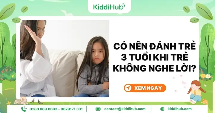 Có Nên Đánh Trẻ 3 Tuổi
