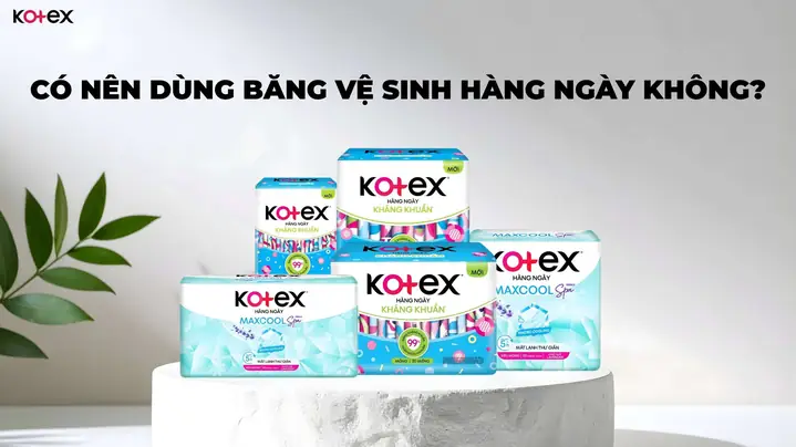 Có Nên Dùng Băng Vệ Sinh Hàng Ngày