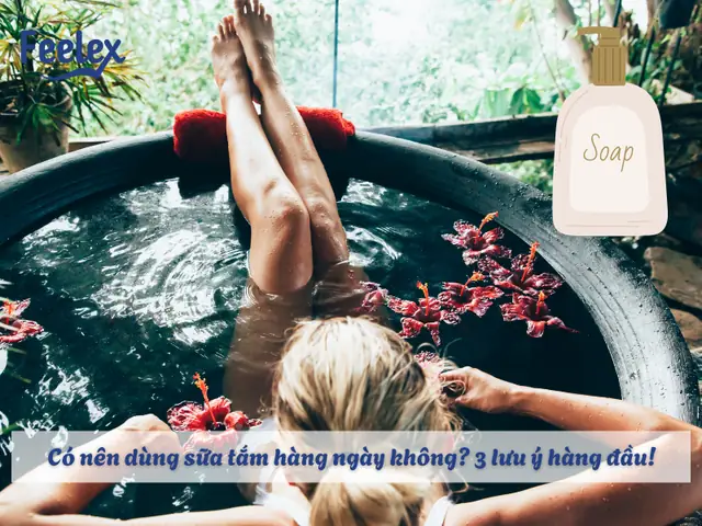 Có Nên Dùng Sữa Tắm Hàng Ngày Không