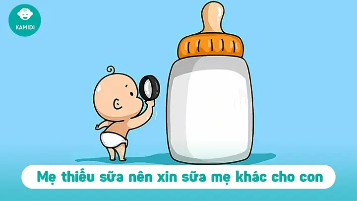 Có Nên Xin Sữa Cho Bé Uống