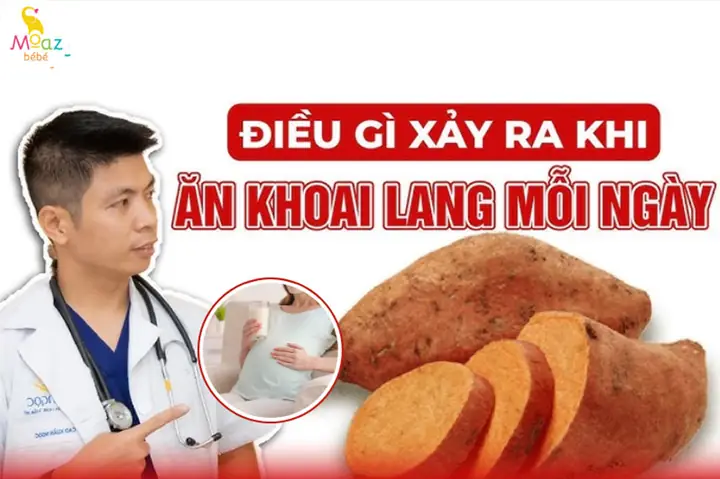 Có Thai Ăn Khoai Lang Có Tốt Không