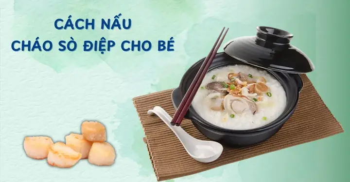 Cồi Sò Điệp Cho Bé Ăn Dặm