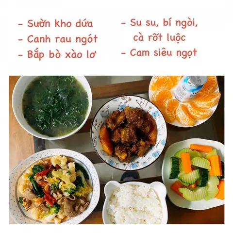 Cơm Ở Cữ Cho Mẹ Sau Sinh