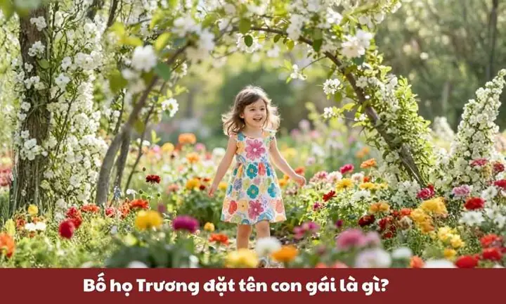 Con Gái Họ Trương Nên Đặt Tên Gì