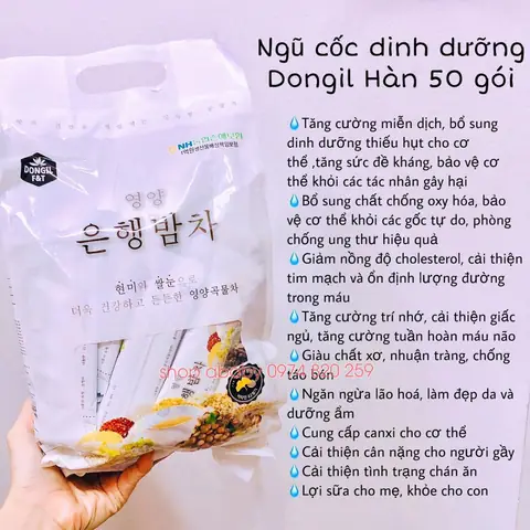 Công Dụng Của Bột Ngũ Cốc Hàn Quốc