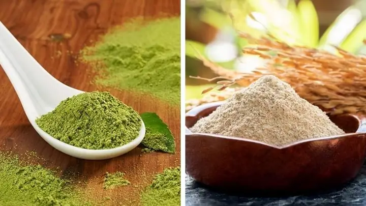 Công Dụng Của Bột Trà Xanh Và Cám Gạo