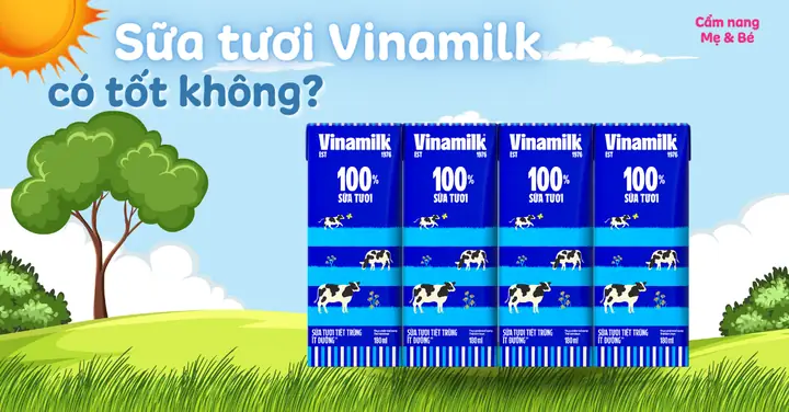Công Dụng Của Sữa Tươi Vinamilk