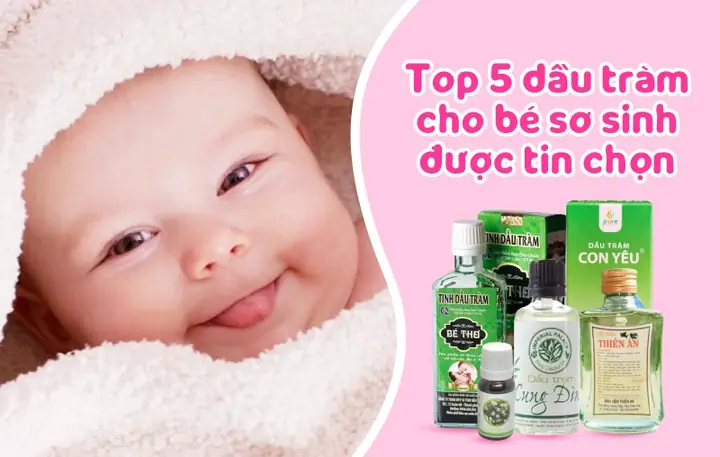 Công Dụng Dầu Tràm Cho Bé