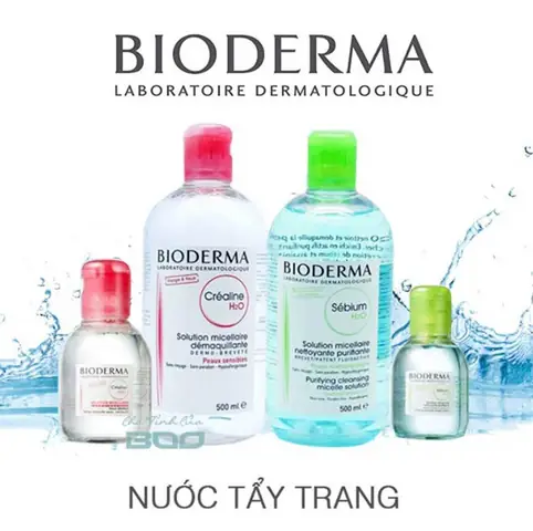 Công Dụng Nước Tẩy Trang Bioderma