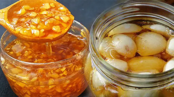 Công Thức Ngâm Tỏi Với Mật Ong
