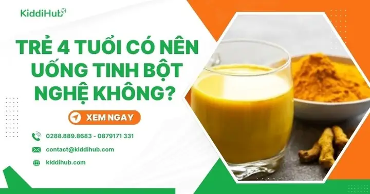 Công Thức Uống Tinh Bột Nghệ