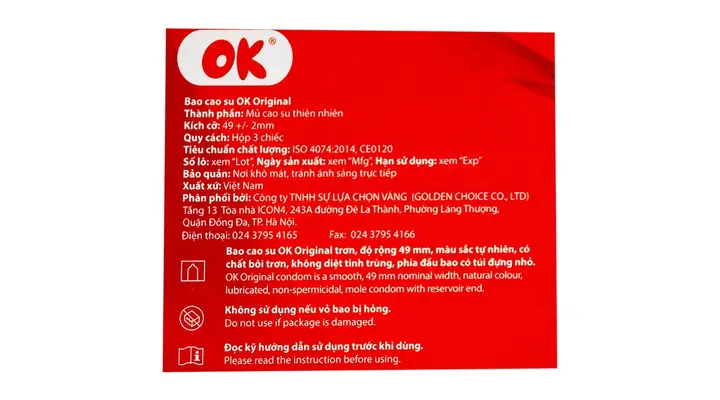 Công Ty Sản Xuất Bao Cao Su Ok