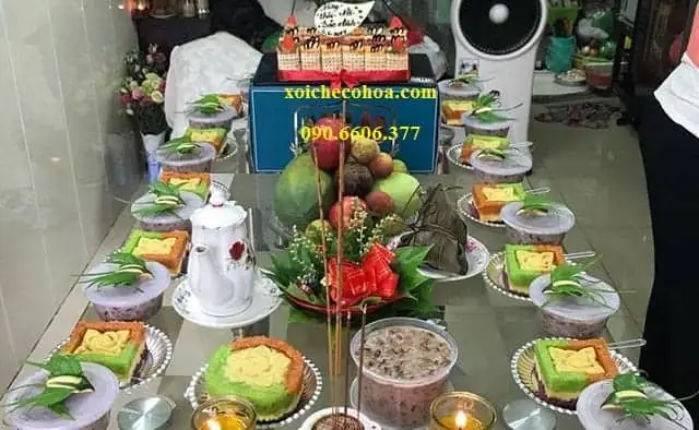 Cúng Mụ Cho Bé Gái 9 Ngày Tuổi