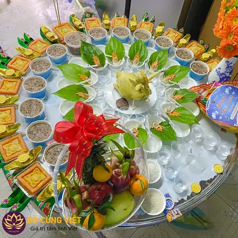 Cúng Mụ Cho Bé Trai Đầy Tháng