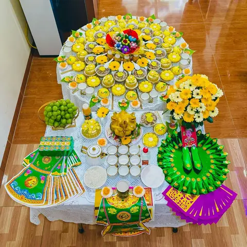 Cúng Mụ Cho Bé Trai Đầy Tháng