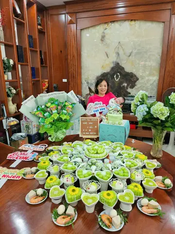 Cúng Mụ Cho Bé Trai Đầy Tháng