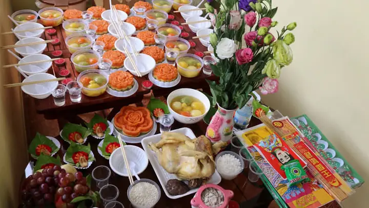 Cúng Thôi Nôi Cho Bé Trai Miền Bắc