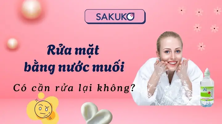Da Khô Có Nên Rửa Mặt Bằng Nước Muối
