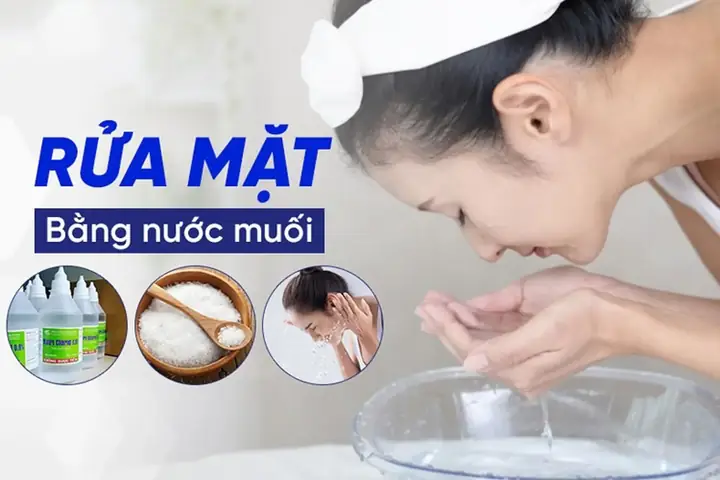 Da Khô Có Nên Rửa Mặt Bằng Nước Muối